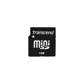 TRANSCEND 1 GB MiniSD Memory-Generation (TS1GSDM)