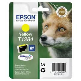 Bedienungsanleitung für Tinte Nachfüllen EPSON T1284, 3, 5, AM (C13T12844030) gelb