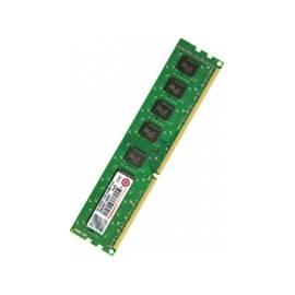 Benutzerhandbuch für Speichermodul TRANSCEND DDR3 4 GB 1333 MHz Kingston CL9 (JM1333KLN - 4G)