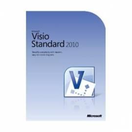 Software MICROSOFT Visio Std 2010 32-Bit/X 64 CZ DVD (D86-04137) Gebrauchsanweisung