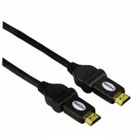 Hama 83060, 1 HDMI/HDMI-Kabel, 5 m, schwenkbare Gabel