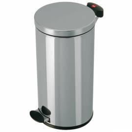 Waste bin HAILO 0522-040 silver