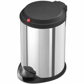 Datasheet Waste bin HAILO 0704-010 schwarz/silber