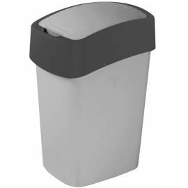 Abfalleimer Flipbin CURVER 02171-686-grau