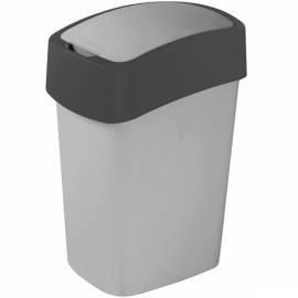 Abfalleimer Flipbin CURVER 02172-686-grau