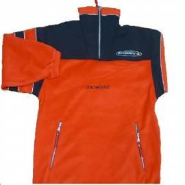 Dynamische Snowland rote Sweatjacke Größe L