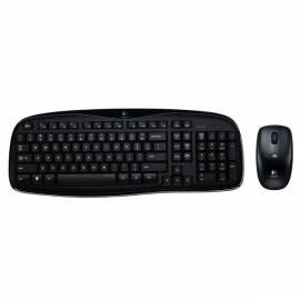 LOGITECH Tastaturmaus MK250 Wireless Keyboard für Business (002637-920) schwarz