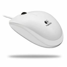 LOGITECH B110 optische Maus (910-001804) weiß