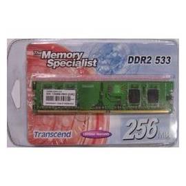 Service Manual TRANSCEND-Speicher-Module DDR2 256 MB 533 MHz CL4 (TS32MLQ64V5M)