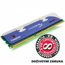 Benutzerhandbuch für KINGSTON 1 GB Speicher-Module für DDR3 - 1600MHz (KHX1600C9AD3/1 g)