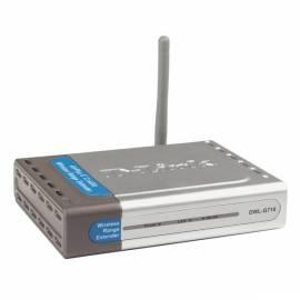 Netzwerk-Prvky ein WLAN D-LINK DWL-G710 Wireless G Range Extender - Anleitung
