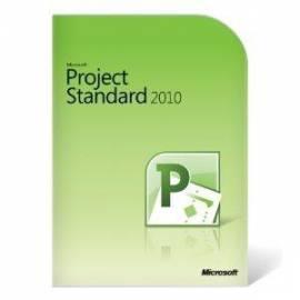 Bedienungshandbuch Software MICROSOFT Project 2010 32-Bit/X 64 Tschechische DVD (Z9V-00005)