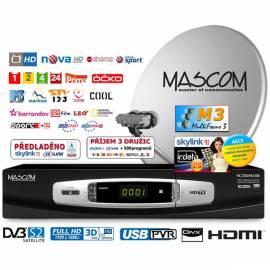 Satelliten MASCOM MC - 2000UCR / 80M 3 + Card *** *** DFW 