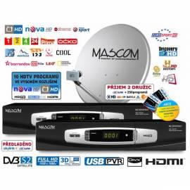 Bedienungshandbuch Satelliten MASCOM MC-2000UCR/80MBL-TWIN + Card *** *** DFW 