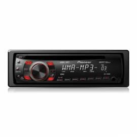Datasheet Autoradio mit einer PIONEER DEH-1300MP-CD, CD/MP3-schwarz
