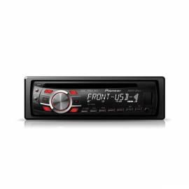 Bedienungshandbuch CD-Autoradio mit PIONEER DEH-2300UB, CD/MP3-schwarz