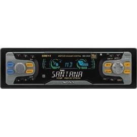 Autoradio mit MD Sony MDX-CA680 Bedienungsanleitung