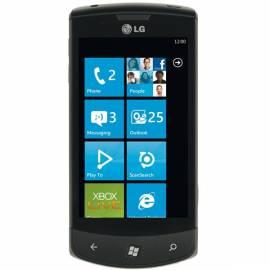 Bedienungsanleitung für Handy, LG Optimus 7 E900 schwarz