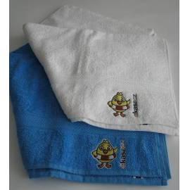 Service Manual Terry-Badetuch Handtuch blau Huhn
