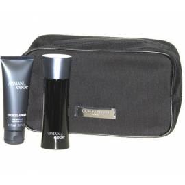 Toilettenwasser GIORGIO ARMANI Giorgio Armani Black Code 50 ml + Duschgel + Kosmetiktasche