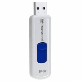 USB-flash-Disk TRANSCEND JetFlash 530 64GB, USB 2.0 (TS64GJF530) weiss/blau