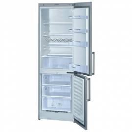 Kombination Kühlschrank mit Gefrierfach BOSCH antibakterielle KGV36X77 Edelstahl - Anleitung