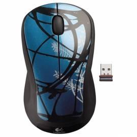 LOGITECH Wireless Mouse M310, Dark Vine (910-002173) schwarz/blau Gebrauchsanweisung