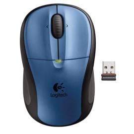 LOGITECH Wireless Mouse M305, Pfau blau (910-002180) blau