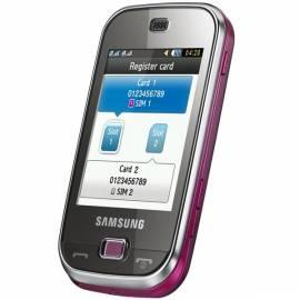 Handy SAMSUNG B5722 pink - Anleitung