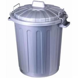 Recycle Bin CURVER 04126-108 Silber