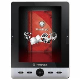 Buchen Sie Reader PRESTIGIO Libretto PER3072B + 300knih schwarz/silber