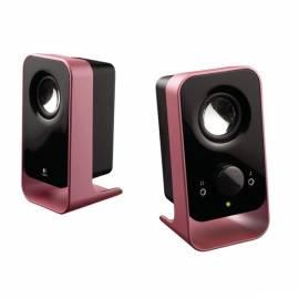 Lautsprecher LOGITECH LS11 Dusty Rose (980-000486) Rosa Bedienungsanleitung