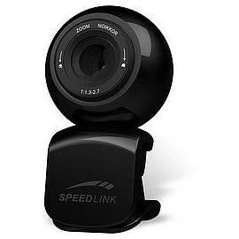 Webcamera SPEED LINK SL-6841-SBK magnetische 1.3 Mpix Mic schwarz