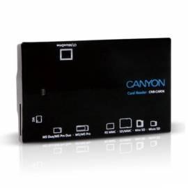 Kartenleser CANYON all-in-One extern USB 2.0 (CNR-CARD6)