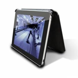 Obal PRESTIGIO iPad Case, Leder Style, Carbon Skin, schwarz