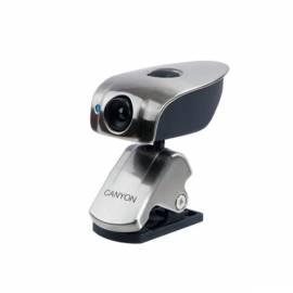Webcamera CANYON CNP-WCAM313 silber/schwarz, 1.3MPix + Seestern Hra