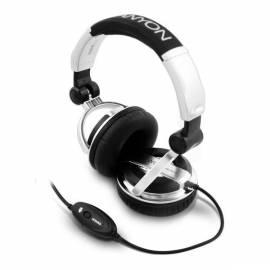 Headset CANYON CNR-HS10 20Hz - 20kHz, schwarz-silber, Kabel 2, 4m
