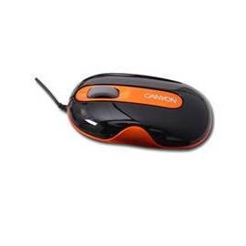 Mouse optisch, 800 dpi, CANYON 3tl + Rad, USB 2.0, schwarz-orange