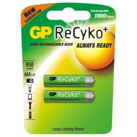 Bedienungshandbuch GP Akku 850mAh R03 ReCyko + weiß/grün