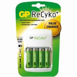 Ladegerät GP ReCyko + GPAR01GS + 4 x 2100 mAh weiss