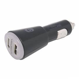 Zubehör für MP3 Auto EMGETON, 2xUSB CL schwarz