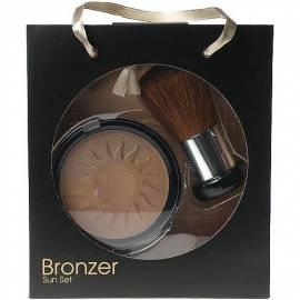 Kosmetika Make-up Handel Make-up Handel Bronzer Sun Set 14g Bronzing Powder + Pinsel Bedienungsanleitung