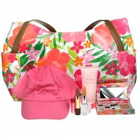 Kosmetika ELIZABETH ARDEN Elizabeth Arden Sommer Escape Set 10, 1g Make-up Palette + 100ml Bodylotion Pretty + 4 g Lippenstift Starglide25 + 3, 7 g acht Stunden Lip Protectant + Cap + Tasche