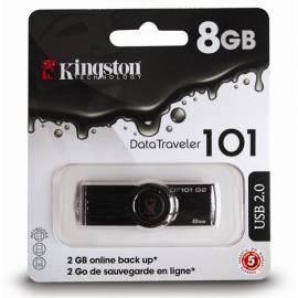 Benutzerhandbuch für USB-flash-Laufwerk KINGSTON DT101G2 (KE-U308G-3AAQ27) schwarz