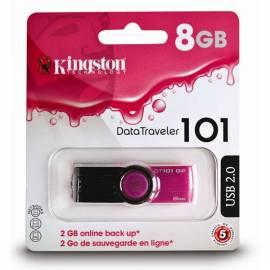Bedienungsanleitung für USB-flash-Laufwerk KINGSTON DT101G2 (KE-U308G-3AAR28)-Rosa