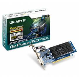 Bedienungshandbuch Grafikkarte GIGABYTE nVIDIA 210 512 MB (128 MB) DDR3 (Turbocache) (GV-N210TC-512I)