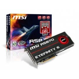 Bedienungsanleitung für MSI R5870 Eyefinity 6 Grafikkarte (R5870 EYEFINITY 6)