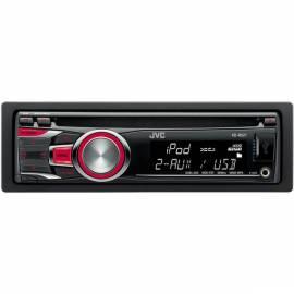 CD-Autoradio JVC KD-R521, CD/MP3, USB, schwarz Bedienungsanleitung