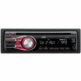 CD-Autoradio JVC KD-R321, CD/MP3-schwarz