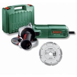 BOSCH Winkel Schleifer PWS 9-125 CE + disc schwarz/grün